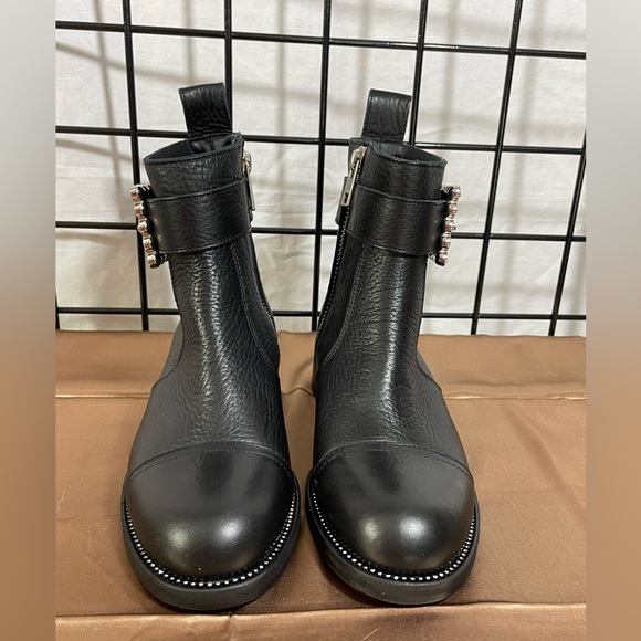 🚚 MOVING SALE NWT Zadig & Voltaire Moto Booties Empress Boots Women EU 38 - Picture 2 of 15